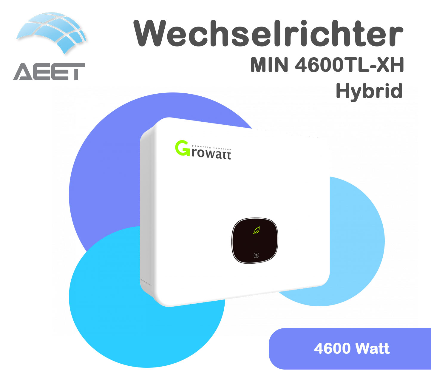 Wechselrichter Growatt MIN 4600TL-XH