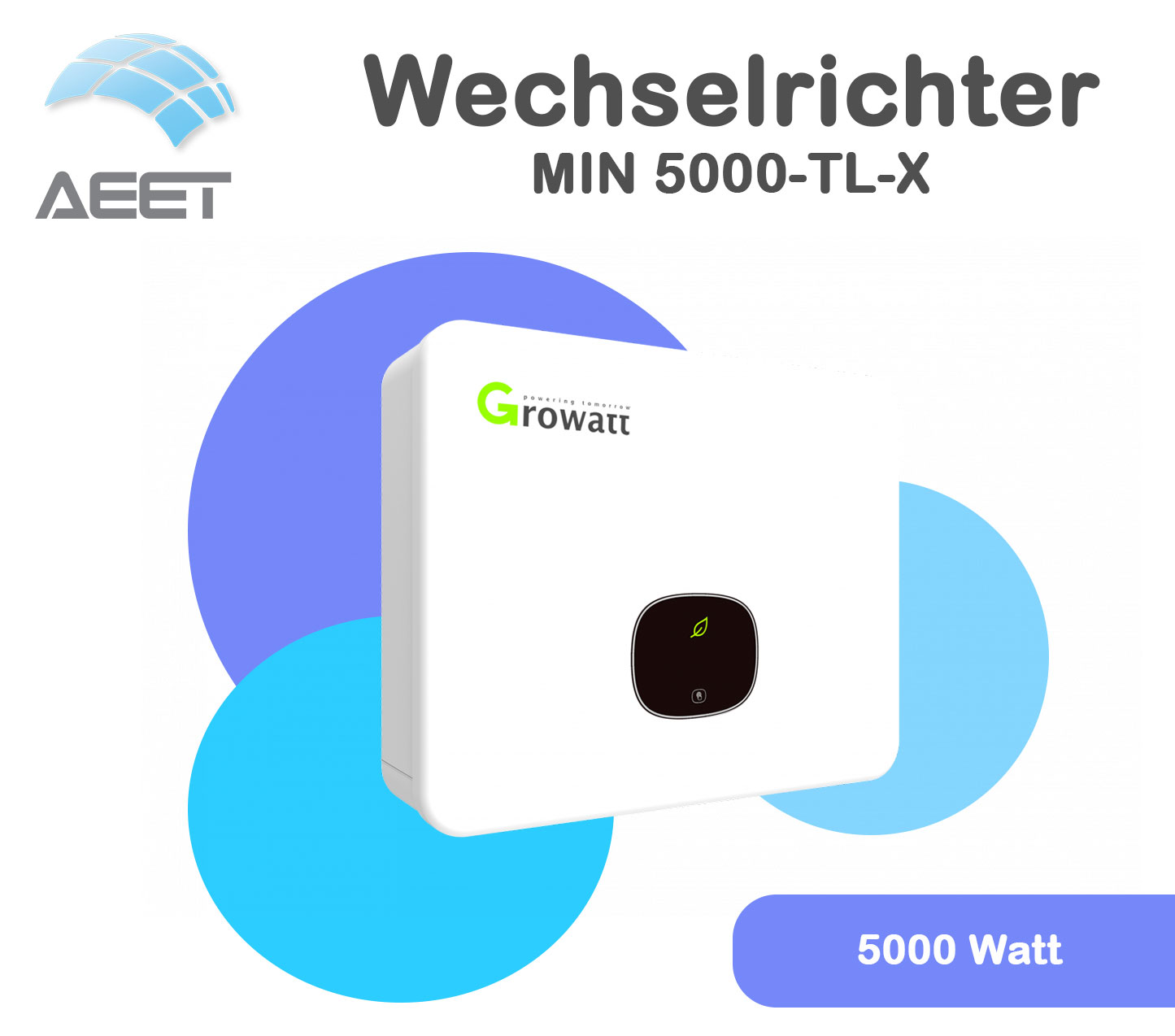 Wechselrichter Growatt MIN 5000TL-X