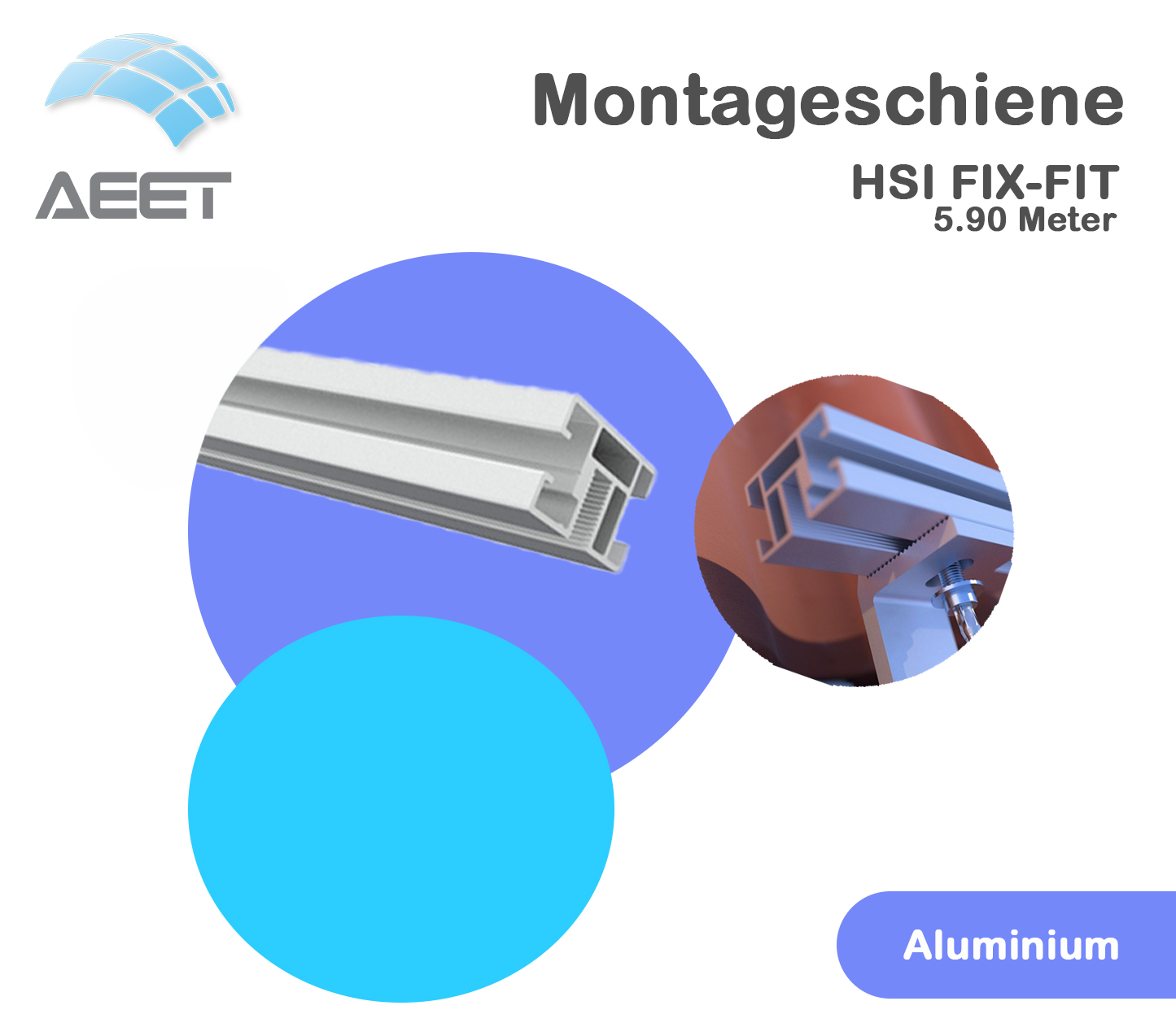 Montageschiene HSI FIX-FIT_5.90 Meter