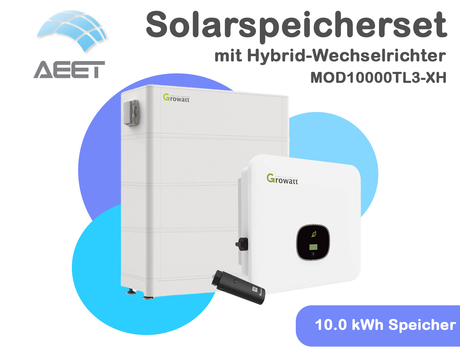 Growatt SET MOD Speichersystem DC 10.0 kW m 10.0 kWh Speich