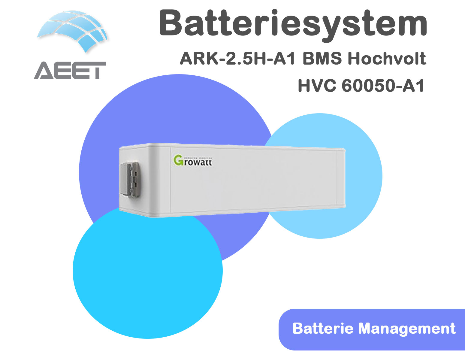 Growatt ARK-2.5H-A1 BMS HVC 60050-A1 Hochvolt