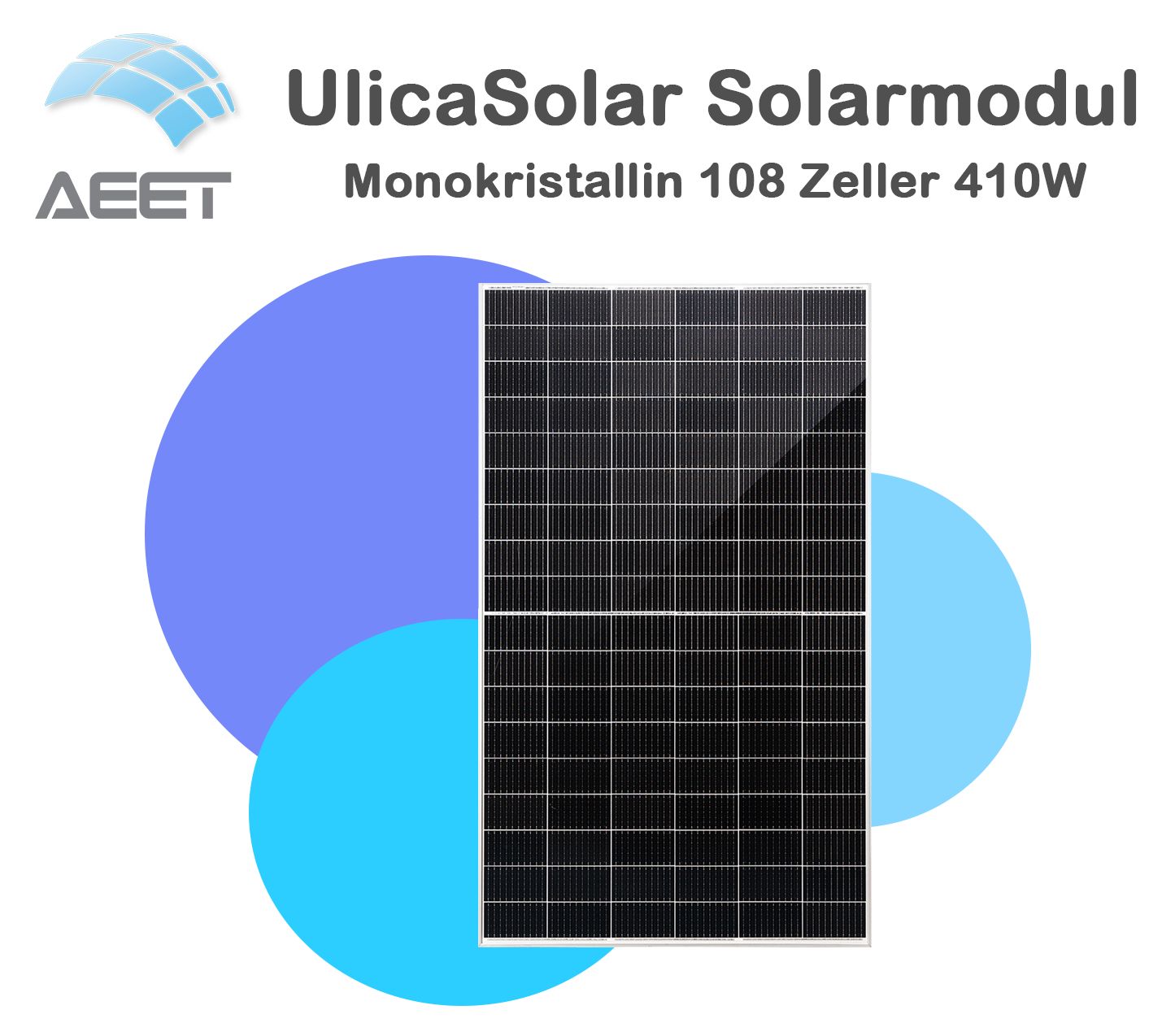 Solarmodule 1722x1134x30mm 108 Zeller HC Mono