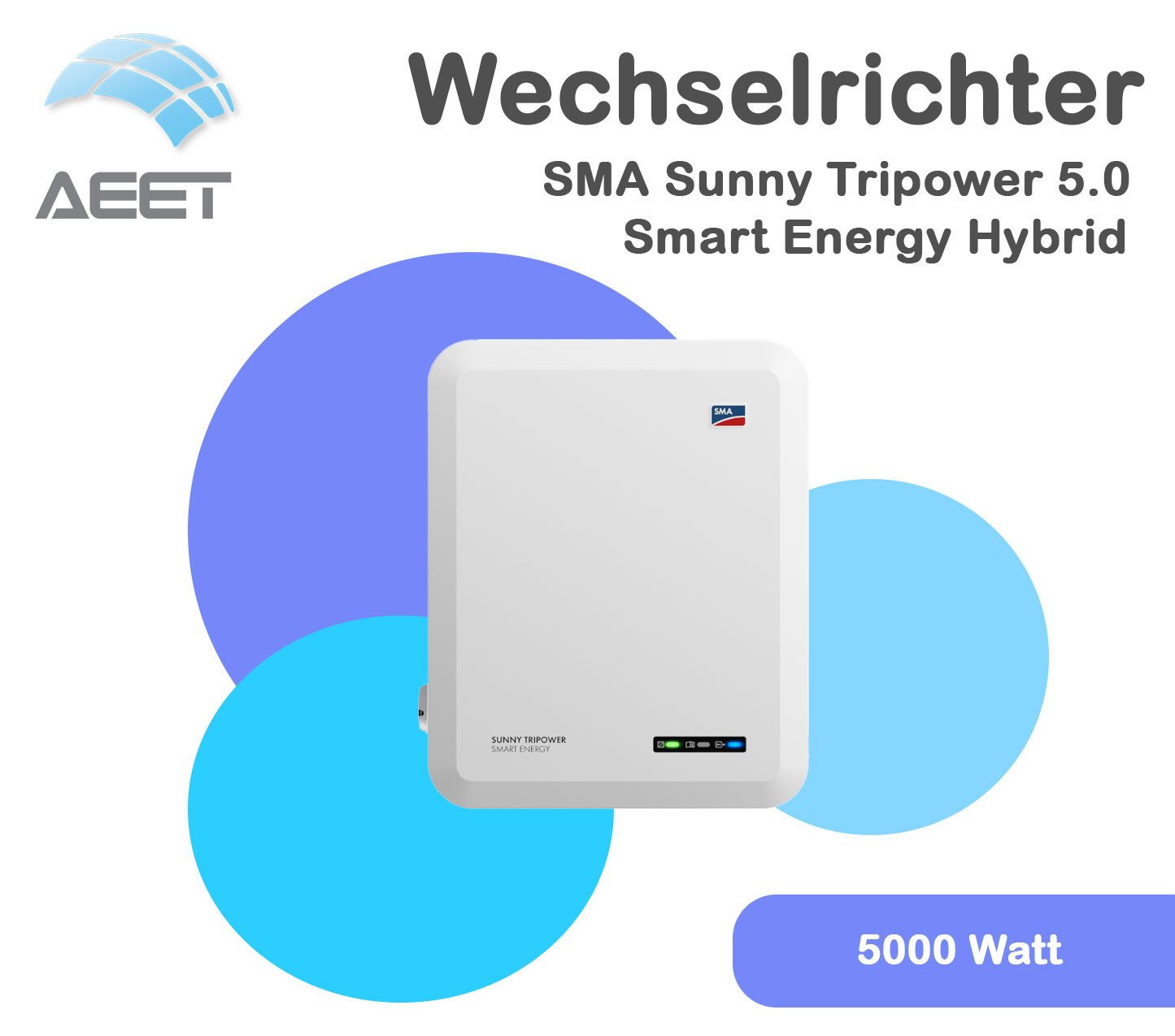 Wechselrichter SMA Hybrid Sunny Tripower 5.0 Smart Energy